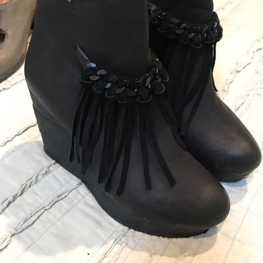 Sexy platform ankle boots